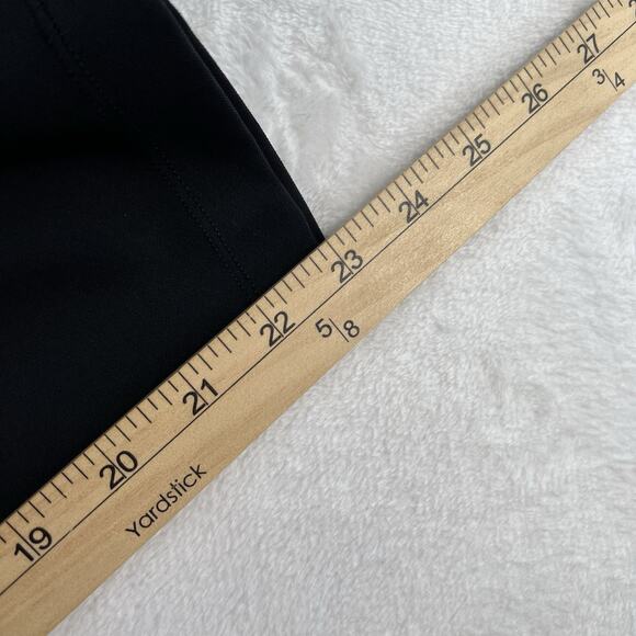 Lululemon Sz 6 On The Fly Straight Leg Crop Pants 23" Pockets Black W6AVMS Woven - Picture 14 of 15